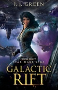 Cover: Galactic Rift (Star Mage Saga, #8) - InfiniteBook