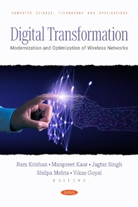 Enlarge image Cover: Digital Transformation - Modernization and Optimization of Wireless Networks - Nova Science Publishers Inc