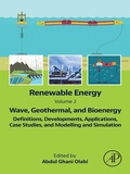 Cover: Renewable Energy - Volume 2: Wave, Geothermal, and Bioenergy - Academic Press