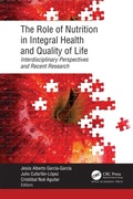 Cover: The Role of Nutrition in Integral Health and Quality of Life - Apple Academic Press Inc.