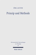 Cover: Prinzip und Methode - Mohr Siebeck