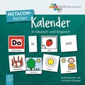 Cover: METACOM-Karten: Kalender in Deutsch und Englisch - Verlag an der Ruhr