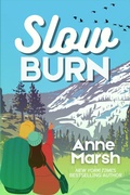 Cover: Slow Burn: A Small-Town Romantic Suspense (Lavender Creek Heroes, #2) - Anne Marsh