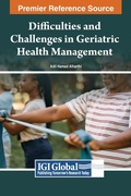 Cover: Difficulties and Challenges in Geriatric Health Management - Medical Information Science Reference