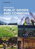 Cover: Public Goods and Commons - De Gruyter