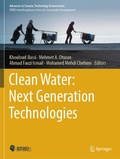 Cover: Clean Water: Next Generation Technologies - Springer