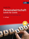 Cover: Personalwirtschaft Schritt f&uuml;r Schritt - UTB