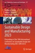 Cover: Sustainable Design and Manufacturing 2023 - Springer