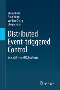Enlarge image Cover: Distributed Event-triggered Control - Springer