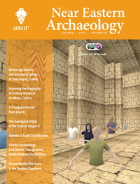 Bild: Near Eastern Archaeology - University of Chicago Press