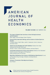 Abbildung von: American Journal of Health Economics - University of Chicago Press