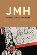 Bild: The Journal of Modern History - University of Chicago Press