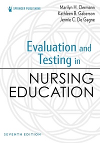 Abbildung von: Evaluation and Testing in Nursing Education - Naval Institute Press