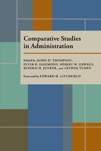 Enlarge image Cover: Comparative Studies in Administration - Princeton University Press