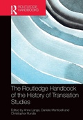 Cover: The Routledge Handbook of the History of Translation Studies - Routledge