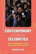 Cover: Contemporary Chinese Celebrities - Bloomsbury Academic