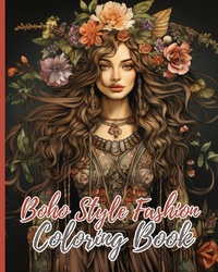 Abbildung von: Boho Style Fashion Coloring Book - Blurb Inc
