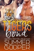 Cover: Tigers Bond: A Menage Tiger Shifter Short Story - Lovy Books Ltd