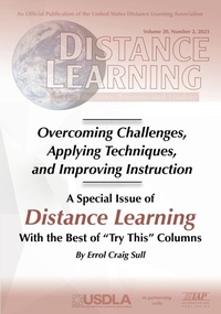 Enlarge image Cover: Special Issue of Distance Learning Vol 20 Issue 2 - Information Age Publishing