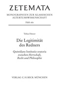 Cover: Die Legitimit&auml;t des Redners - C.H.BECK