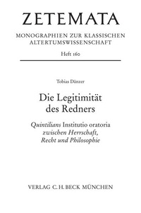 Abbildung von: Zetemata / Die Legitimität des Redners - C.H.BECK