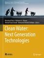 Cover: Clean Water: Next Generation Technologies - Springer