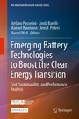 Cover: Emerging Battery Technologies to Boost the Clean Energy Transition - Springer