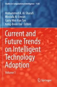 Enlarge image Cover: Current and Future Trends on Intelligent Technology Adoption - Springer