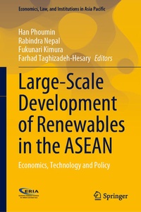 Enlarge image Cover: Large-Scale Development of Renewables in the ASEAN - Springer