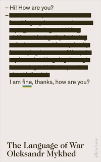 Abbildung von: The Language of War - Allen Lane