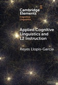 Cover: Applied Cognitive Linguistics and L2 Instruction - Cambridge University Press