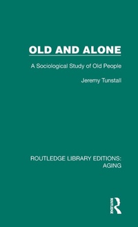 Enlarge image Cover: Old and Alone - Routledge