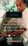 Cover: The Fire Next Time; Nobody Knows My Name; No Name in the Street; The Devil FindsWork - Everyman's Library USA