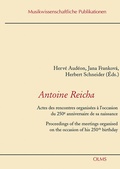 Cover: Antoine Reicha - Georg Olms Verlag