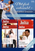 Cover: Pl&ouml;tzlich verheiratet - mit einem Griechen (2 Miniserien) - CORA Verlag