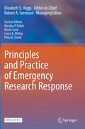 Cover: Principles and Practice of Emergency Research Response - Springer
