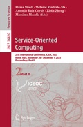 Cover: Service-Oriented Computing - Springer