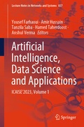Cover: Artificial Intelligence, Data Science and Applications - Springer