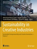 Cover: Sustainability in Creative Industries - Springer