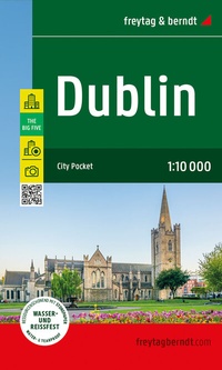 Abbildung von: Dublin, Stadtplan 1:10.000, freytag & berndt - Freytag-Berndt und ARTARIA