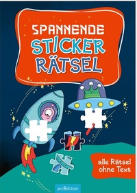 Enlarge image Cover: Spannende Sticker-Rätsel - arsEdition