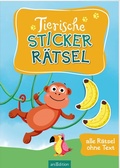 Cover: Tierische Sticker-R&auml;tsel - arsEdition