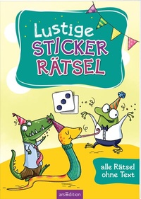 Enlarge image Cover: Lustige Sticker-Rätsel - arsEdition