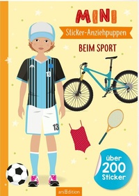 Abbildung von: Mini-Sticker-Anziehpuppen - Beim Sport - arsEdition