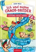 Cover: Ich und meine Chaos-Br&uuml;der - Achtung, fertig, Ferien! (Ich und meine Chaos-Br&uuml;der 4) - arsEdition