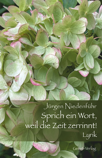Abbildung von: Sprich ein Wort, weil die Zeit zerrinnt! - Geest-Verlag