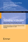 Cover: Technology in Education. Innovative Practices for the New Normal - Springer