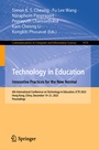 Cover: Technology in Education. Innovative Practices for the New Normal - Springer