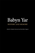 Cover: Babyn Yar - University of Toronto Press
