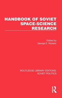 Enlarge image Cover: Handbook of Soviet Space-Science Research - Routledge